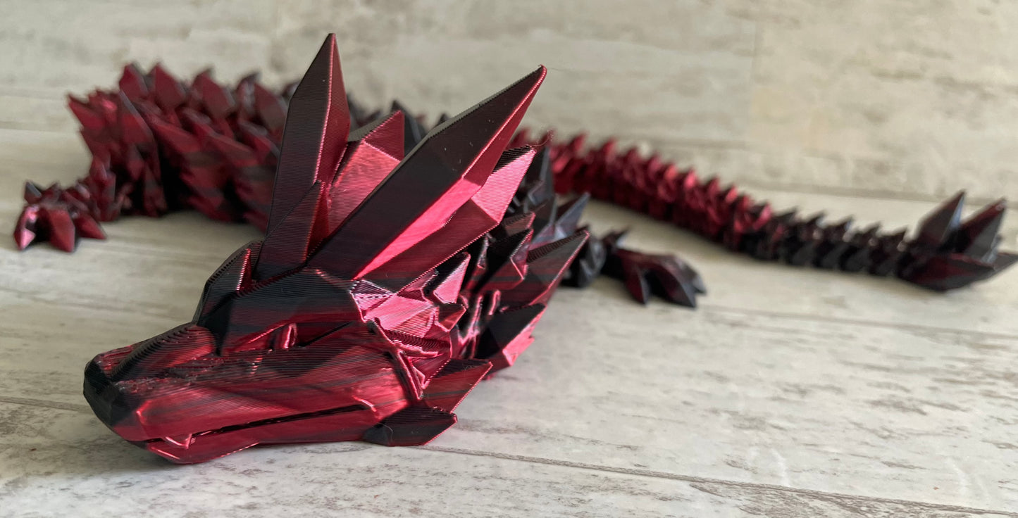 3D Printed Crystal Dragon