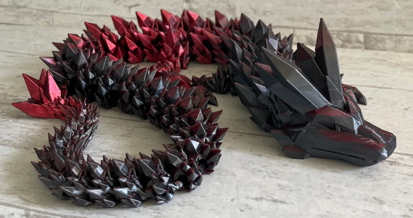 3D Printed Crystal Dragon