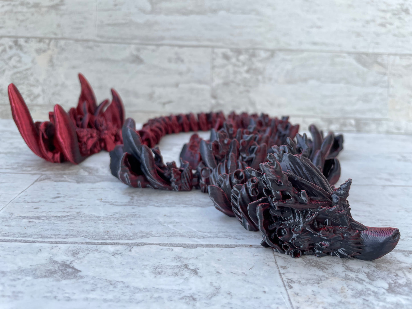 3D Printed Coral Reef Dragon