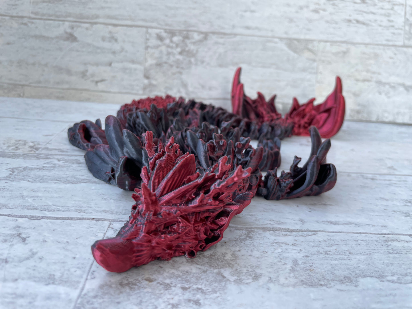 3D Printed Coral Reef Dragon