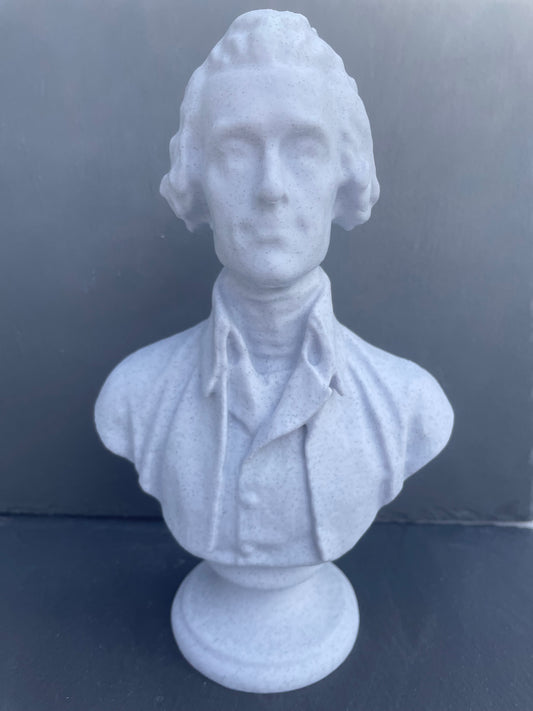 3d printed thomas jefferson bust